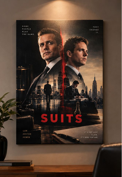 Canvas - Suits| Harvey Specter| Mike Ross